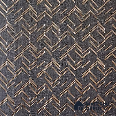 Graphite Grey 3D Look PN 08013 8 ft x 2 ft Charcoal Decorative Wall Panel - 4 mm | Suitable for Living Room, Bedroom, Feature Wall