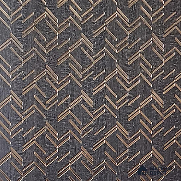 Graphite Grey 3D Look PN 08013 8 ft x 2 ft Charcoal Decorative Wall Panel - 4 mm | Suitable for Living Room, Bedroom, Feature Wall