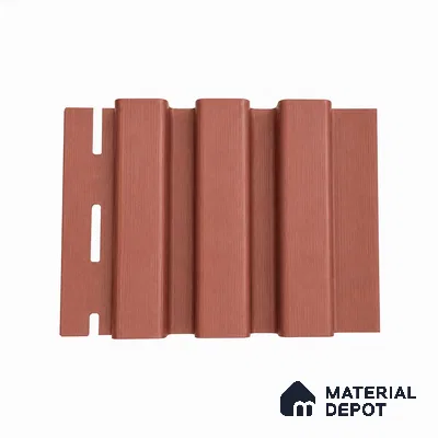 Copper 10 ft x 0.5 ft (3060x150 mm) Linea Design Interior & Exterior Wall & Ceiling Panel - 15 mm | Suitable for Balcony, Facade & Open Area | Width is Subjected to 5% Variation