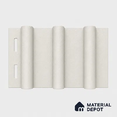 Pearl 10 ft x 0.6 ft (3060x180 mm) Arch Design Interior & Exterior Wall & Ceiling Panel - 17 mm | Suitable for Balcony, Facade & Open Area | Width is Subjected to 5% Variation