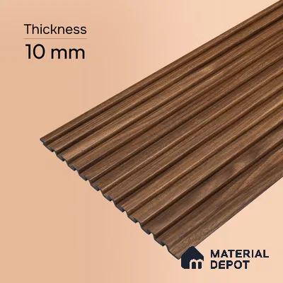 Wooden Look PN 06976 8 ft x 10 inch PVC Panel - 10 mm | Suitable for Living Room, Bedroom & Office | Width is Subjected to 5% Variation