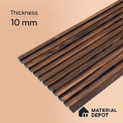 Wooden Look PN 06978 8 ft x 10 inch PVC Panel - 10 mm | Suitable for Living Room, Bedroom & Office | Width is Subjected to 5% Variation