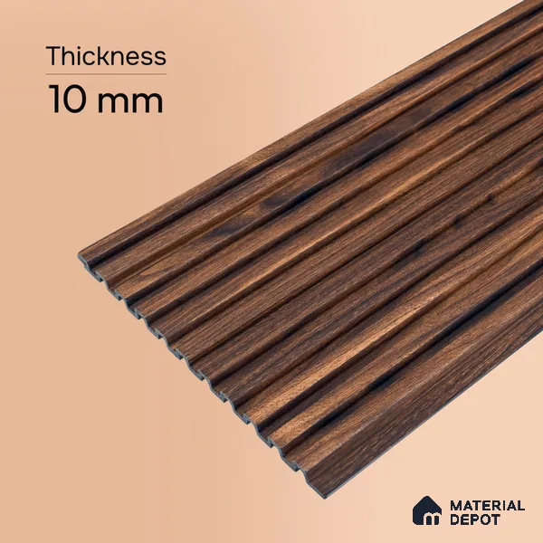 Wooden Look PN 06978 8 ft x 10 inch PVC Panel - 10 mm | Suitable for Living Room, Bedroom & Office | Width is Subjected to 5% Variation