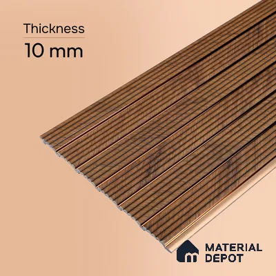 Wooden Look PN 07374 8 ft x 9.6 inch PVC Panel - 10 mm | Suitable for Living Room, Bedroom & Office | Width is Subjected to 5% Variation