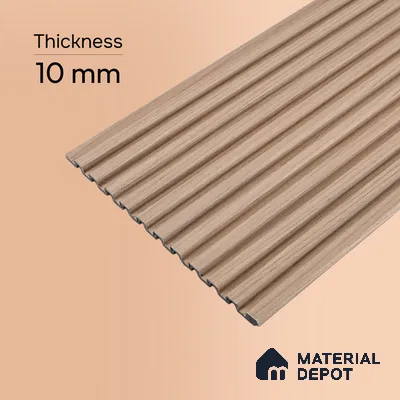 Wooden Look PN 07396 8 ft x 9.6 inch PVC Panel - 10 mm | Suitable for Living Room, Bedroom & Office | Width is Subjected to 5% Variation