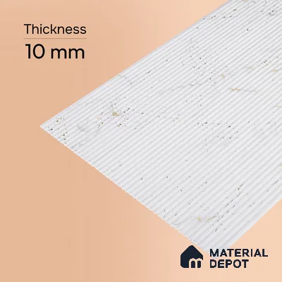 Wooden Look PN 07410 8 ft x 12 inch PVC Panel - 10 mm | Suitable for Living Room, Bedroom & Office | Width is Subjected to 5% Variation
