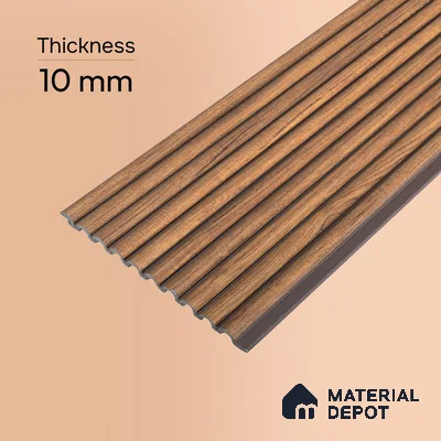 Wooden Look PN 07497 8 ft x 6 inch PVC Panel - 10 mm | Suitable for Living Room, Bedroom & Office | Width is Subjected to 5% Variation