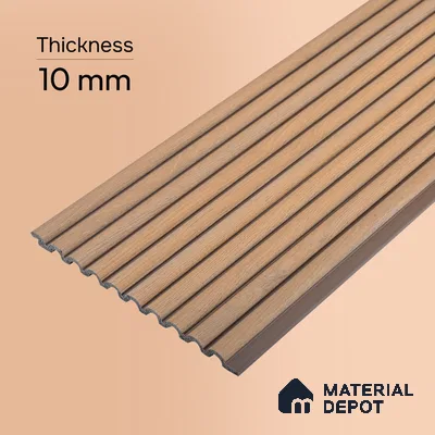 Wooden Look PN 07498 8 ft x 6 inch PVC Panel - 10 mm | Suitable for Living Room, Bedroom & Office | Width is Subjected to 5% Variation