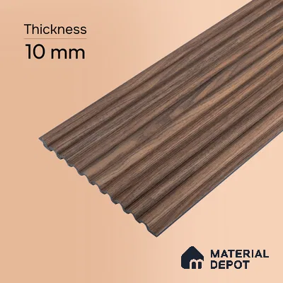 Wooden Look PN 07499 8 ft x 6 inch PVC Panel - 10 mm | Suitable for Living Room, Bedroom & Office | Width is Subjected to 5% Variation