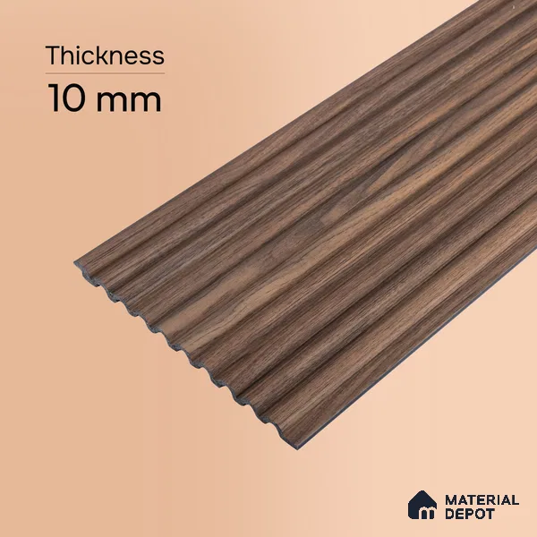 Wooden Look PN 07499 8 ft x 6 inch PVC Panel - 10 mm | Suitable for Living Room, Bedroom & Office | Width is Subjected to 5% Variation