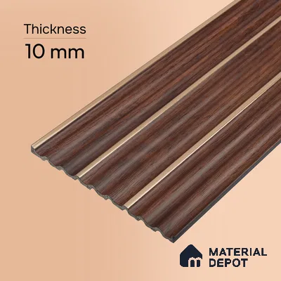 Wooden Look PN 07505 8 ft x 6 inch PVC Panel - 10 mm | Suitable for Living Room, Bedroom & Office | Width is Subjected to 5% Variation