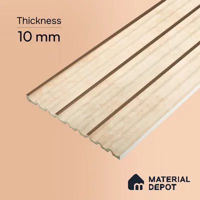 Wooden Look PN 07506 8 ft x 6 inch PVC Panel - 10 mm | Suitable for Living Room, Bedroom & Office | Width is Subjected to 5% Variation