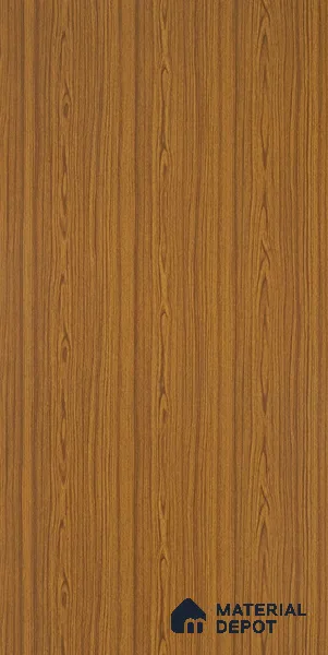10091 Sf Nova Teak 8 ft x 4 ft Suede Finish Decorative Laminate - 1 mm