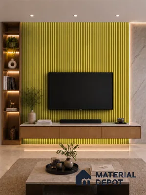 Oro 10 ft x 0.7 ft (3060x215 mm) Dome Design Interior & Exterior Wall & Ceiling Panel - 20 mm | Suitable for Balcony, Facade & Open Area | Width is Subjected to 5% Variation