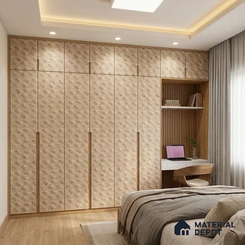 Patterned Look LM 20102 8 ft x 4 ft Texture Finish Decorative Laminate - 1 mm | Suitable for Bedroom, TV Unit, Wardrobe