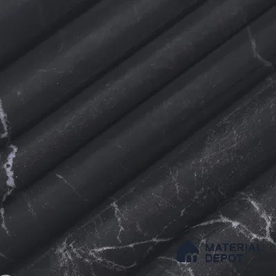 Black Marble Louver PN 00525 9.5 ft x 4.8 inch Charcoal Panel - 12 mm | Suitable for Feature Wall, TV Unit & Living Room | Width is Subjected to 5% Variation