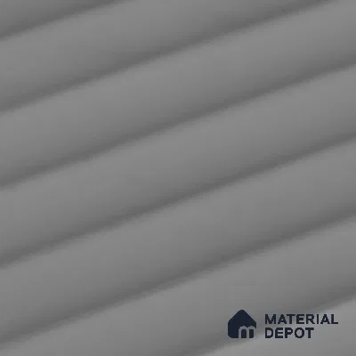 Grey Plain Colour Louver PN 00626 8 ft x 4 inch Charcoal Panel - 11 mm | Suitable for Feature Wall, TV Unit & Living Room | Width is Subjected to 5% Variation