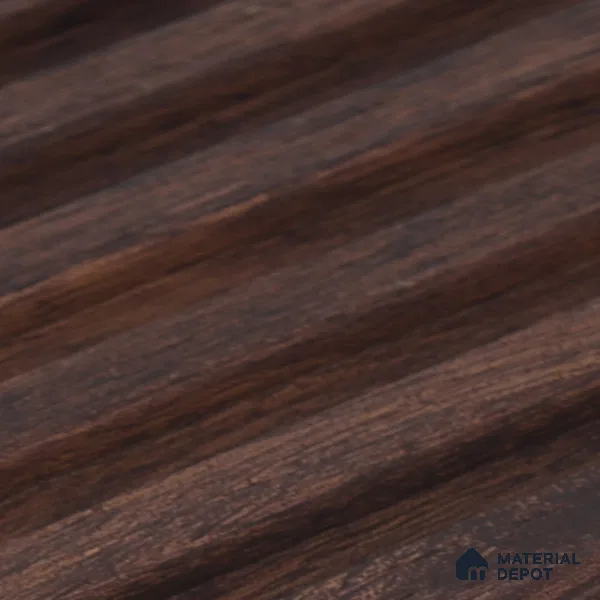 Wooden Look PN 00651 8 ft x 4.8 inch Charcoal Panel - 11 mm | Suitable for Feature Wall, TV Unit & Living Room | Width is Subjected to 5% Variation