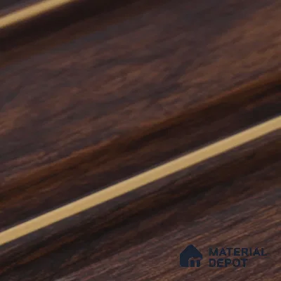 Wooden Look PN 00673 9.5 ft x 4.8 inch Charcoal Panel - 11 mm | Suitable for Feature Wall, TV Unit & Living Room | Width is Subjected to 5% Variation