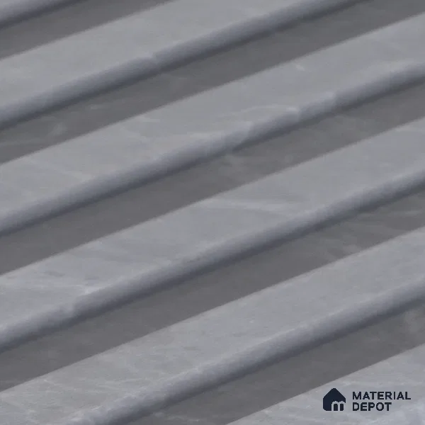 Cloud Grey Stone Look PN 03049 8 ft x 4.8 inch Charcoal Panel -  mm | Suitable for Feature Wall, TV Unit & Living Room | Width is Subjected to 5% Variation