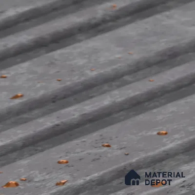 Silver Grey Cement Look PN 03366 8 ft x 4.8 inch Charcoal Panel - 11 mm | Suitable for Feature Wall, TV Unit & Living Room | Width is Subjected to 5% Variation