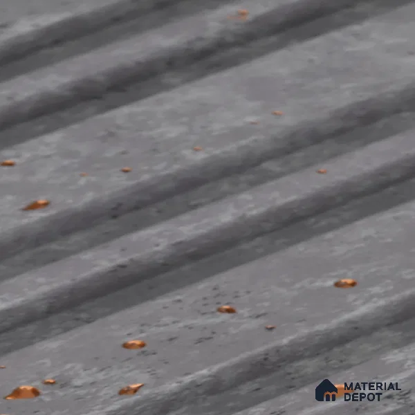 Silver Grey Cement Look PN 03366 8 ft x 4.8 inch Charcoal Panel - 11 mm | Suitable for Feature Wall, TV Unit & Living Room | Width is Subjected to 5% Variation
