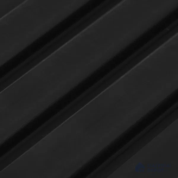 Graphite Black Plain Colour Look PN 03396 9.5 ft x 4.8 inch Charcoal Panel - 11 mm | Suitable for Feature Wall, TV Unit & Living Room | Width is Subjected to 5% Variation