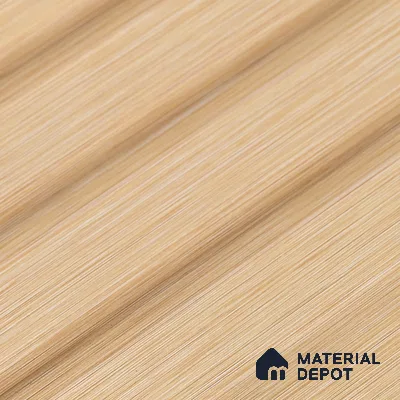 Brown Wooden Louver PN 03397 9.5 ft x 4.8 inch Charcoal Panel - 11 mm | Suitable for Feature Wall, TV Unit & Living Room | Width is Subjected to 5% Variation