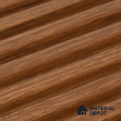 Wooden Look PN 03399 9.5 ft x 4.8 inch Charcoal Panel - 11 mm | Suitable for Feature Wall, TV Unit & Living Room | Width is Subjected to 5% Variation