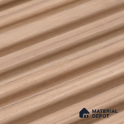 Wooden Look PN 03420 8 ft x 4.8 inch Charcoal Panel - 11 mm | Suitable for Feature Wall, TV Unit & Living Room | Width is Subjected to 5% Variation