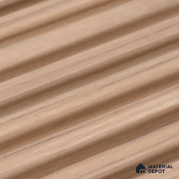 Wooden Look PN 03420 8 ft x 4.8 inch Charcoal Panel - 11 mm | Suitable for Feature Wall, TV Unit & Living Room | Width is Subjected to 5% Variation