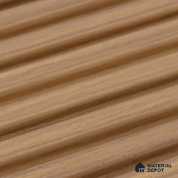 Wooden Look PN 03422 8 ft x 4.8 inch Charcoal Panel - 11 mm | Suitable for Feature Wall, TV Unit & Living Room | Width is Subjected to 5% Variation