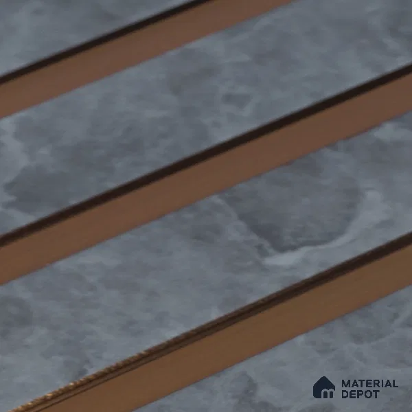 Dark Grey Stone Look PN 05635 8 ft x 6 inch Charcoal Panel - 7 mm | Suitable for Feature Wall, TV Unit & Living Room | Width is Subjected to 5% Variation