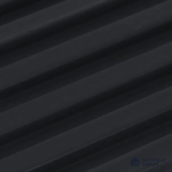 Graphite Black Plain Colour Look PN 05654 8 ft x 4.8 inch Charcoal Panel - 11 mm | Suitable for Feature Wall, TV Unit & Living Room | Width is Subjected to 5% Variation