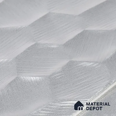 Cloud Grey Metallic Look PN 06073 9.5 ft x 4.7 inch Charcoal Panel - 7 mm | Suitable for Feature Wall, TV Unit & Living Room | Width is Subjected to 5% Variation