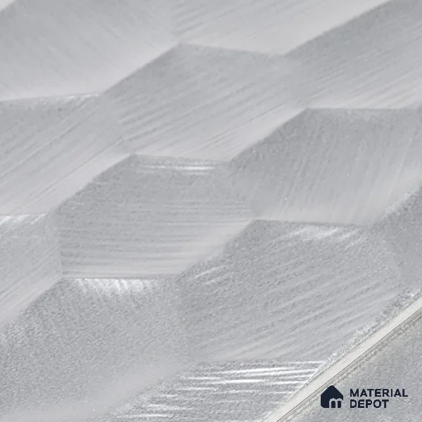 Cloud Grey Metallic Look PN 06073 9.5 ft x 4.7 inch Charcoal Panel - 7 mm | Suitable for Feature Wall, TV Unit & Living Room | Width is Subjected to 5% Variation