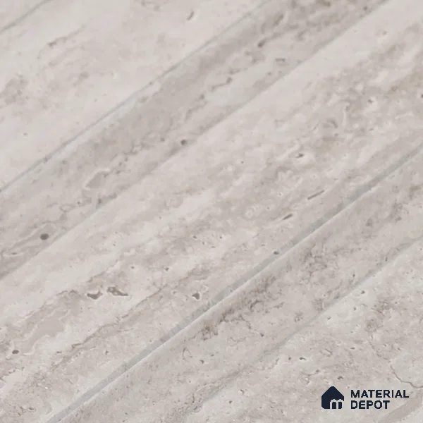 Dove Grey Stone Look PN 06089 9.5 ft x 4.6 inch Charcoal Panel - 8 mm | Suitable for Feature Wall, TV Unit & Living Room | Width is Subjected to 5% Variation