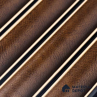 PN 06806 8 ft x 5 inch Charcoal Louvers/Panels - 12 mm