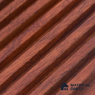 Wooden Look PN 06813 9.2 ft x 4.8 inch Charcoal Panel - 12 mm | Suitable for Living Room, Bedroom & TV Cabinet | Width is Subjected to 5% Variation