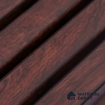 Wooden Look PN 06818 9.2 ft x 4.8 inch Charcoal Panel - 12 mm | Suitable for Living Room, Bedroom & TV Cabinet | Width is Subjected to 5% Variation