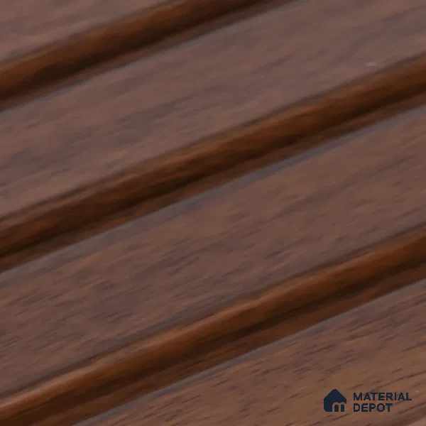Wooden Look PN 06819 9.2 ft x 4.8 inch Charcoal Panel - 12 mm | Suitable for Living Room, Bedroom & TV Cabinet | Width is Subjected to 5% Variation
