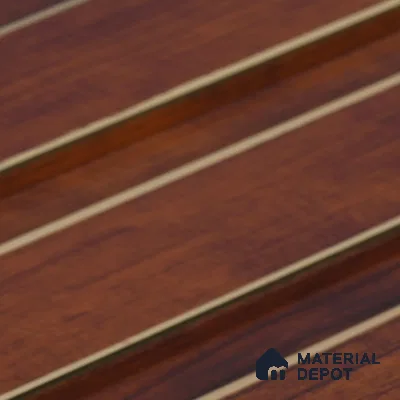 Wooden Look PN 06831 9.2 ft x 4.9 inch Charcoal Panel - 12 mm | Suitable for Living Room, Bedroom & TV Cabinet | Width is Subjected to 5% Variation