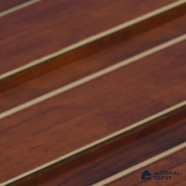 Wooden Look PN 06831 9.2 ft x 4.9 inch Charcoal Panel - 12 mm | Suitable for Living Room, Bedroom & TV Cabinet | Width is Subjected to 5% Variation