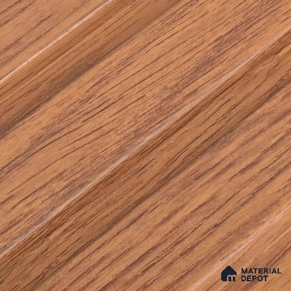 Wooden Look PN 06834 9.2 ft x 4.9 inch Charcoal Panel - 12 mm | Suitable for Living Room, Bedroom & TV Cabinet | Width is Subjected to 5% Variation