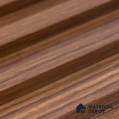 Wooden Look PN 06868 9.2 ft x 6.1 inch Charcoal Panel - 16 mm | Suitable for Living Room, Bedroom & TV Cabinet | Width is Subjected to 5% Variation