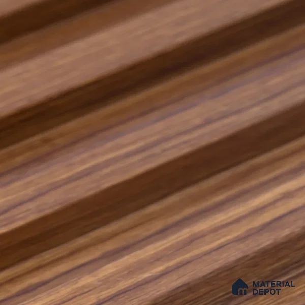 Wooden Look PN 06868 9.2 ft x 6.1 inch Charcoal Panel - 16 mm | Suitable for Living Room, Bedroom & TV Cabinet | Width is Subjected to 5% Variation