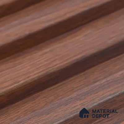 Wooden Look PN 06872 9.2 ft x 6.1 inch Charcoal Panel - 16 mm | Suitable for Living Room, Bedroom & TV Cabinet | Width is Subjected to 5% Variation