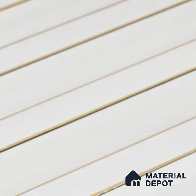 Ivory Beige Plain Colour Look PN 06879 9.2 ft x 6.1 inch Charcoal Panel - 16 mm | Suitable for Living Room, Bedroom & TV Cabinet | Width is Subjected to 5% Variation