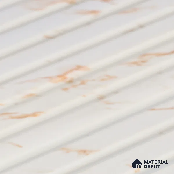 PN 06896 8 ft x 6 inch Charcoal Louvers/Panels - 6 mm