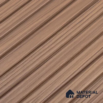 Wooden Look PN 06912 8 ft x 6 inch Charcoal Panel - 6 mm | Suitable for Living Room, Bedroom & TV Cabinet | Width is Subjected to 5% Variation